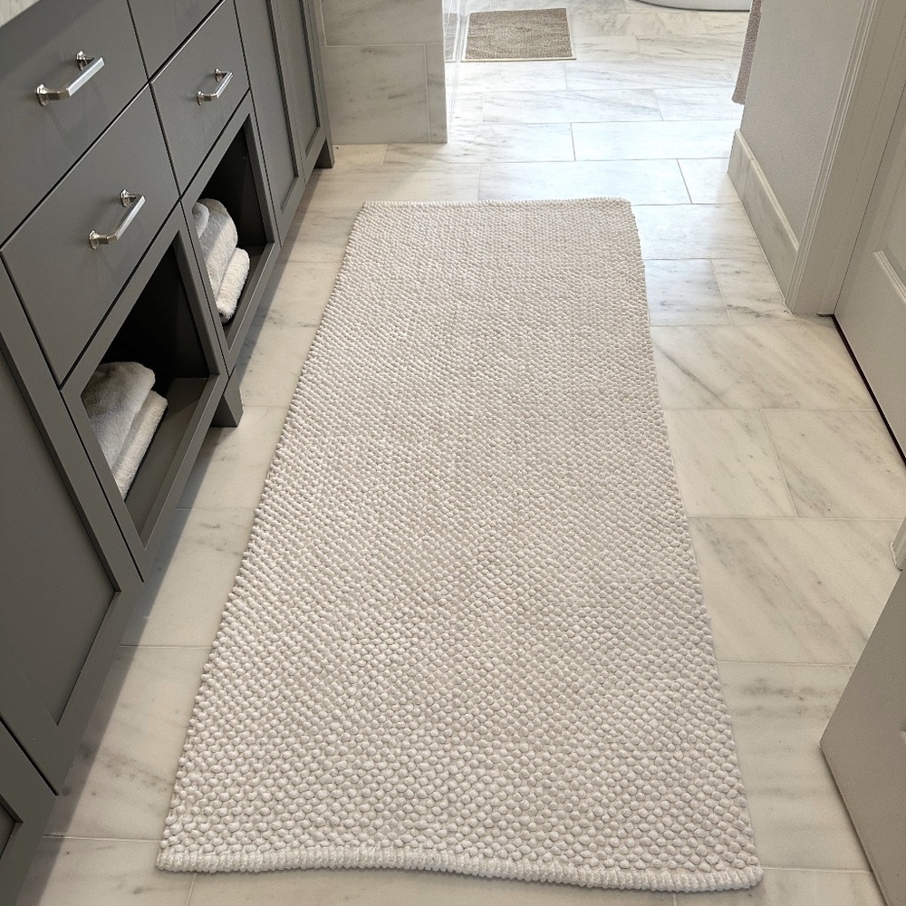 Long Bath Rug, NWT, Coyuchi